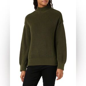 People Tree Women's Cody Cardigan Sweater | Kale | Size Small